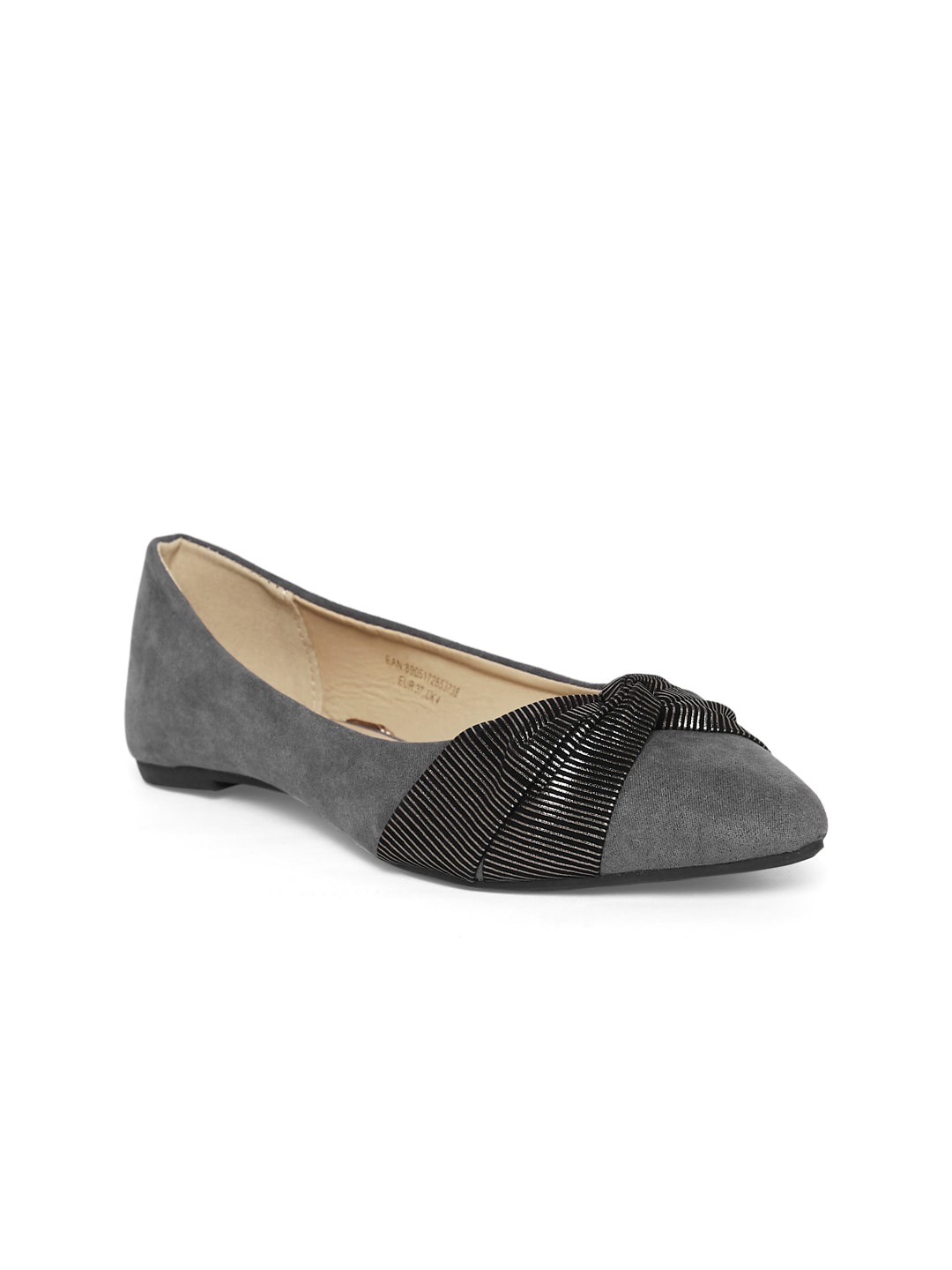 

Forever Glam by Pantaloons Women Black Ballerinas Flats
