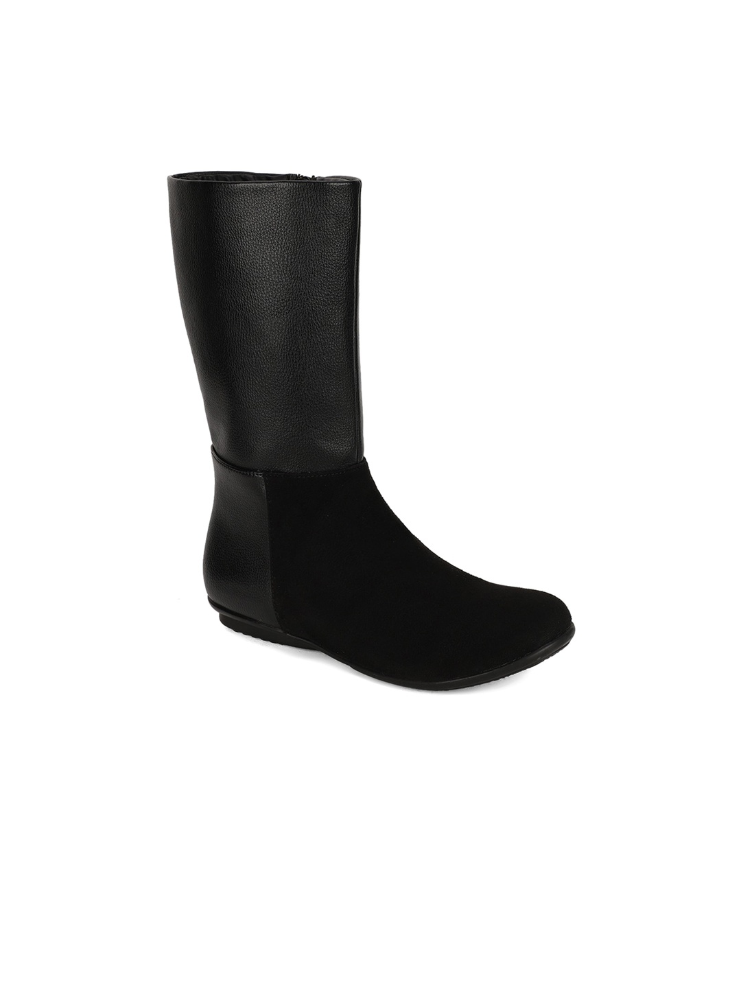 

Bruno Manetti Black Suede Wedge Heeled Boots
