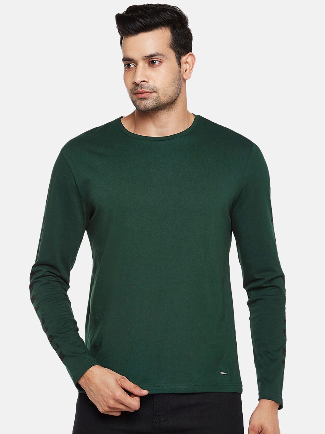 

People Men Green Pockets T-shirt