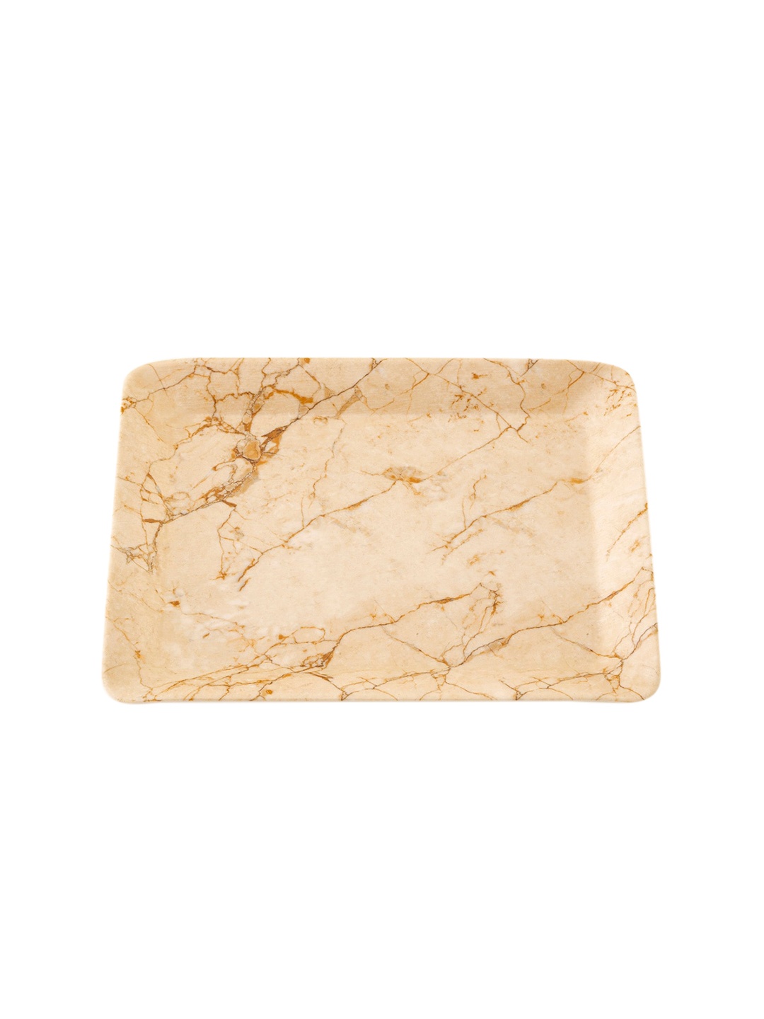 

Home Centre Beige Printed Tray