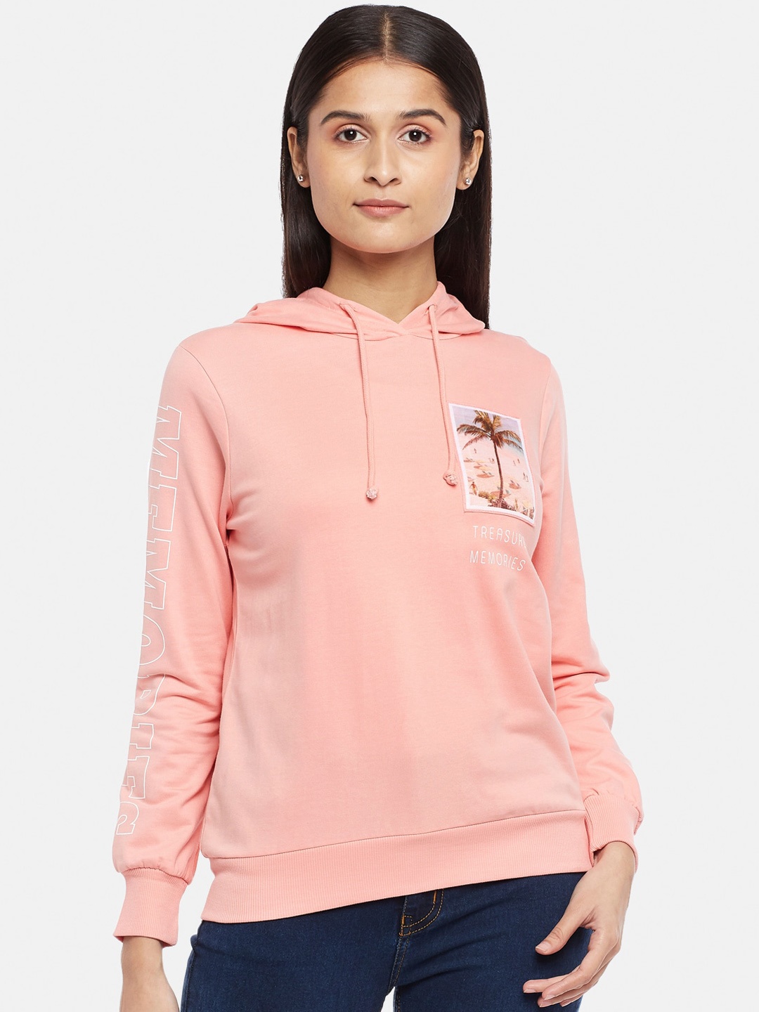 

People Women Pink Sweatshirt