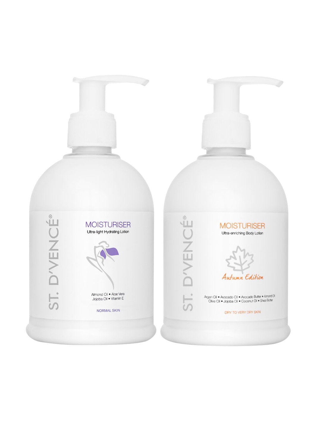 

ST. DVENCE Body Original Lotion With Autumn Edition - 600ml, White
