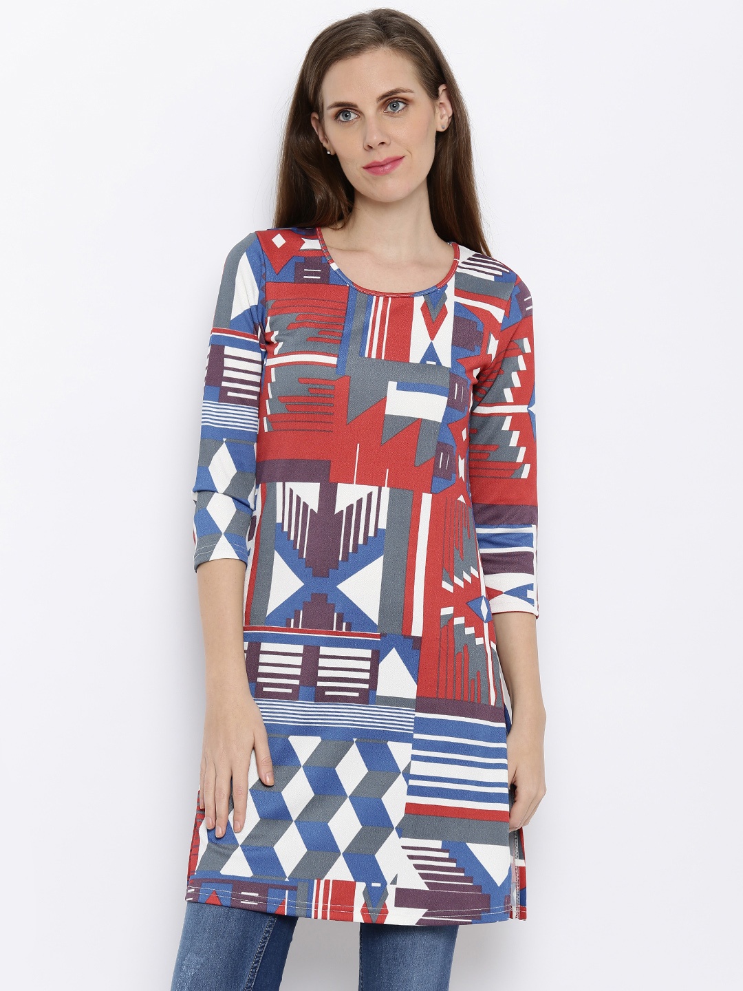 

AND By Anita Dongre Multicoloured Printed Kurta, Multi