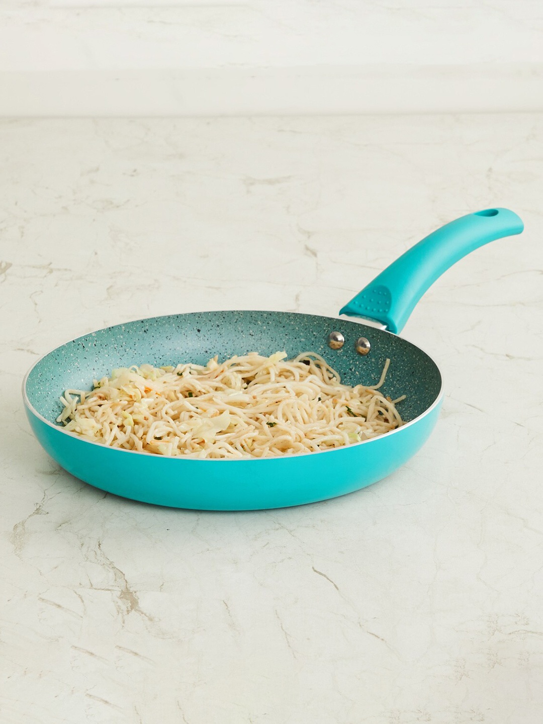 

Home Centre Teal Blue Medleys Solid Aluminium Frying Pan