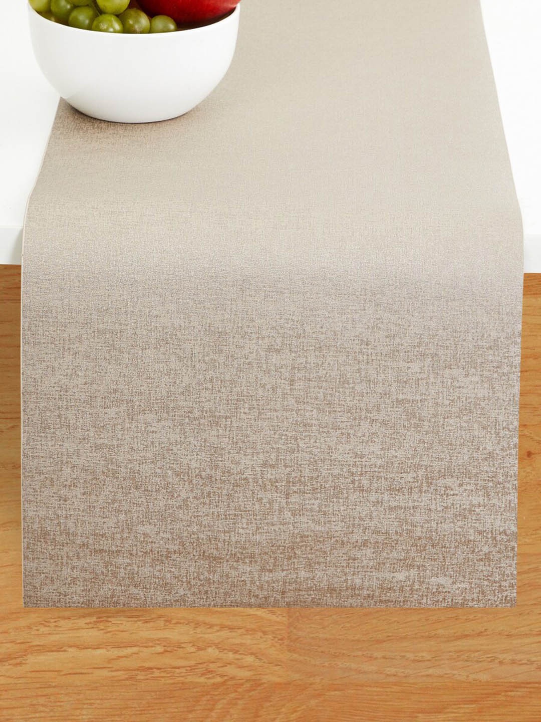 

Home Centre Assorted Solid Rectangular Table Runner, Beige