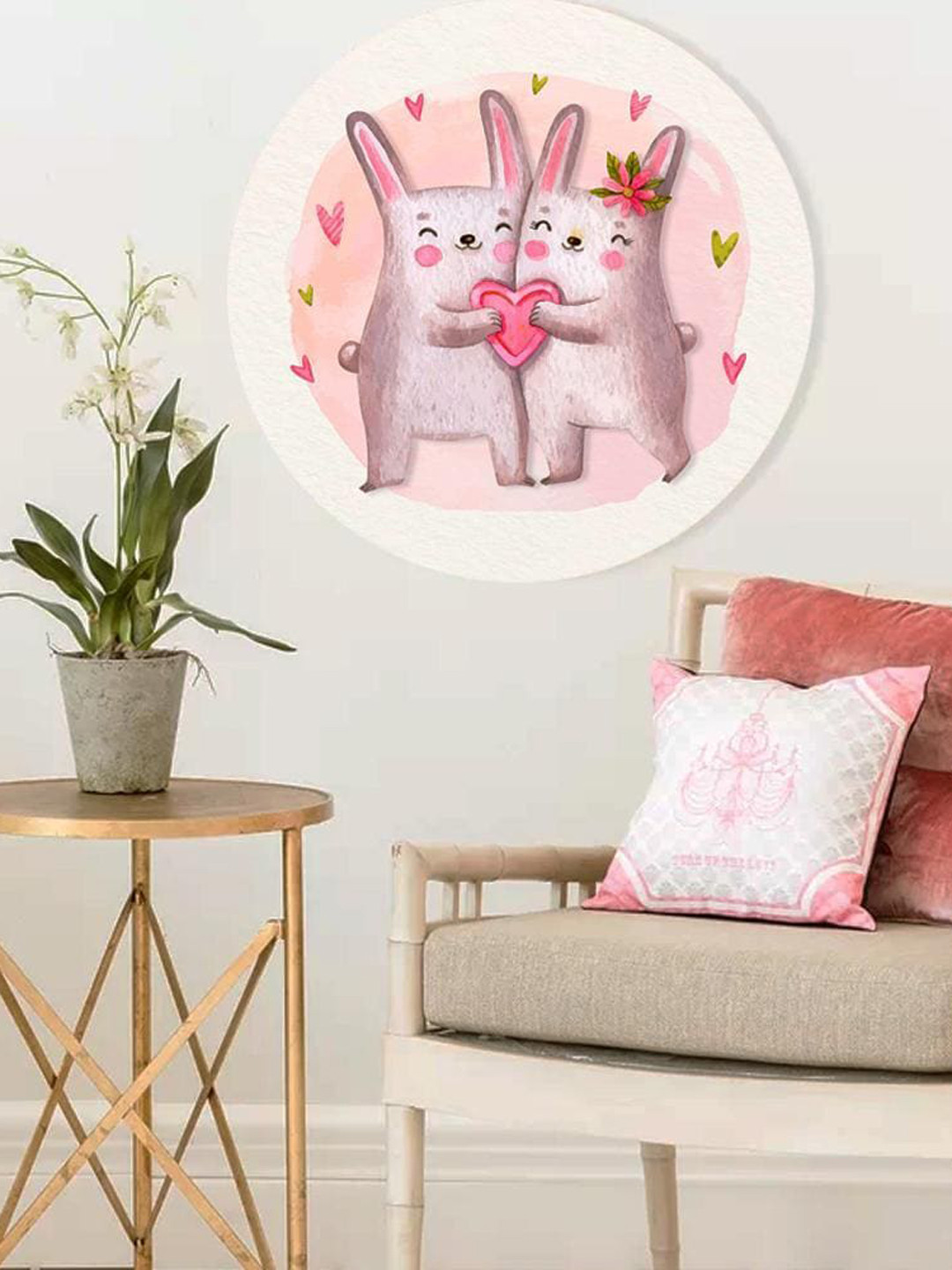 

THE ARTMENT Pink Feeling of Love Canvas