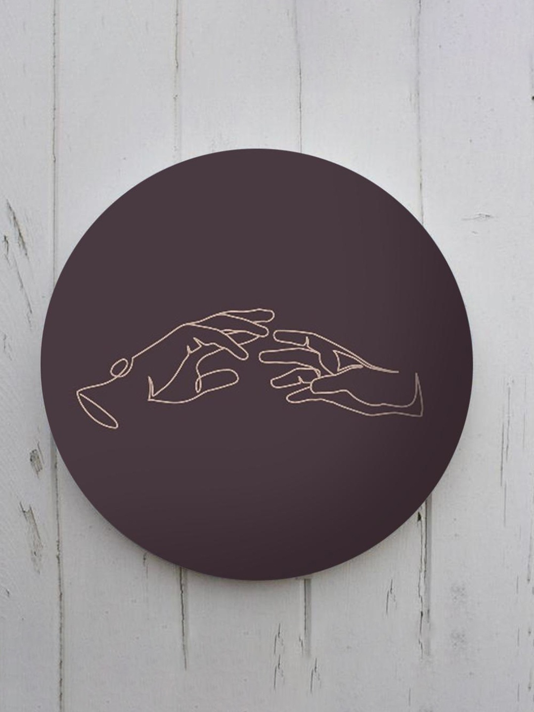 

THE ARTMENT Black Our Loving Hands Matte Finish Canvas