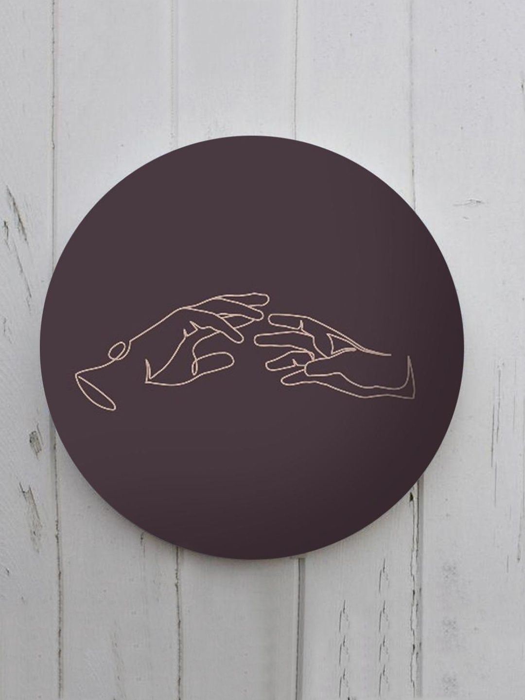 

THE ARTMENT Black Our Loving Hands Canvas