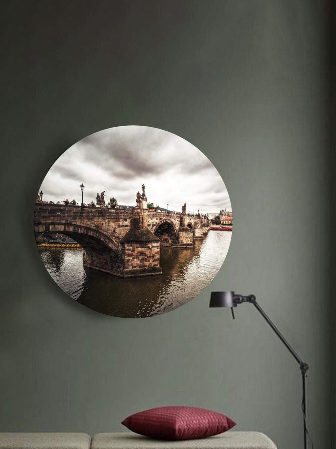 

THE ARTMENT Multi World of Stone Canvas Wall Art