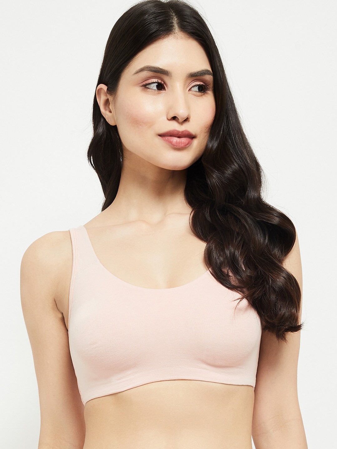 

max Women Pink Solid Lightly Padded Everyday Bra