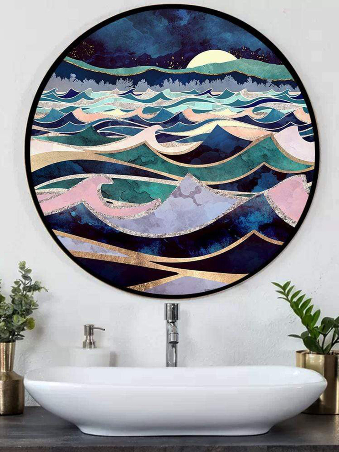 

THE ARTMENT Color Tide Canvas Matte Finish, Multi