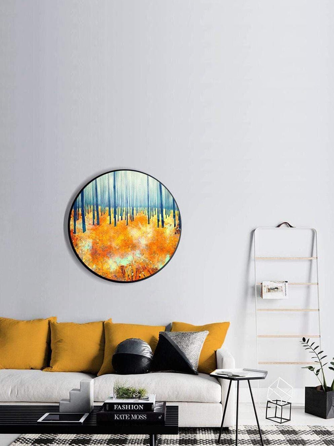 

THE ARTMENT Into the Woods Matte Finish Canvas Wall Art, Multi