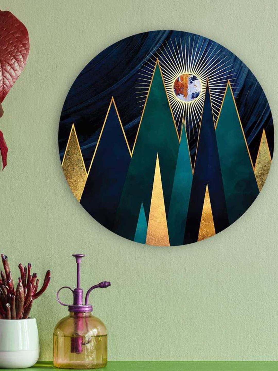 

THE ARTMENT Blue The Lunar Life Canvas -Matte