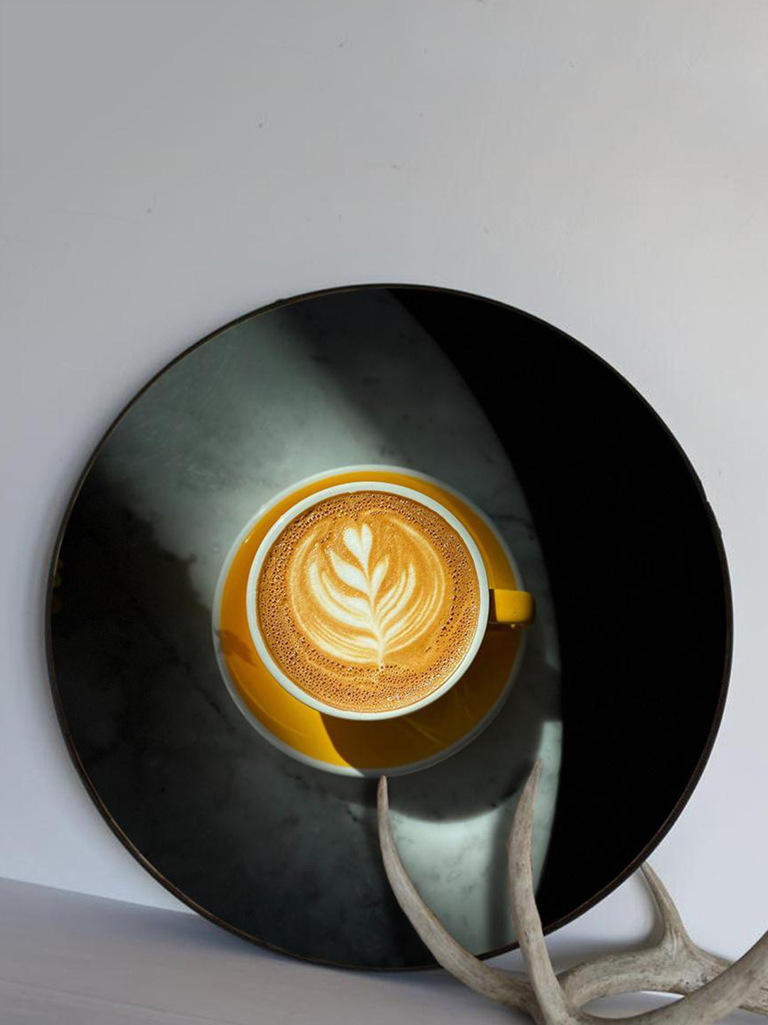 

THE ARTMENT The Coffee Story Matte Finish Canvas Wall Art, Multi