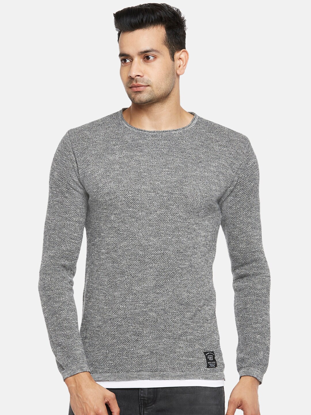 

People Men Grey Sweater