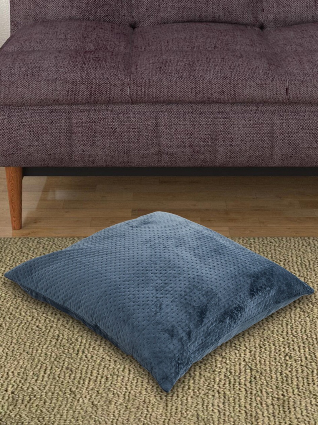 

Home Centre Navy Blue Square Cushion Covers