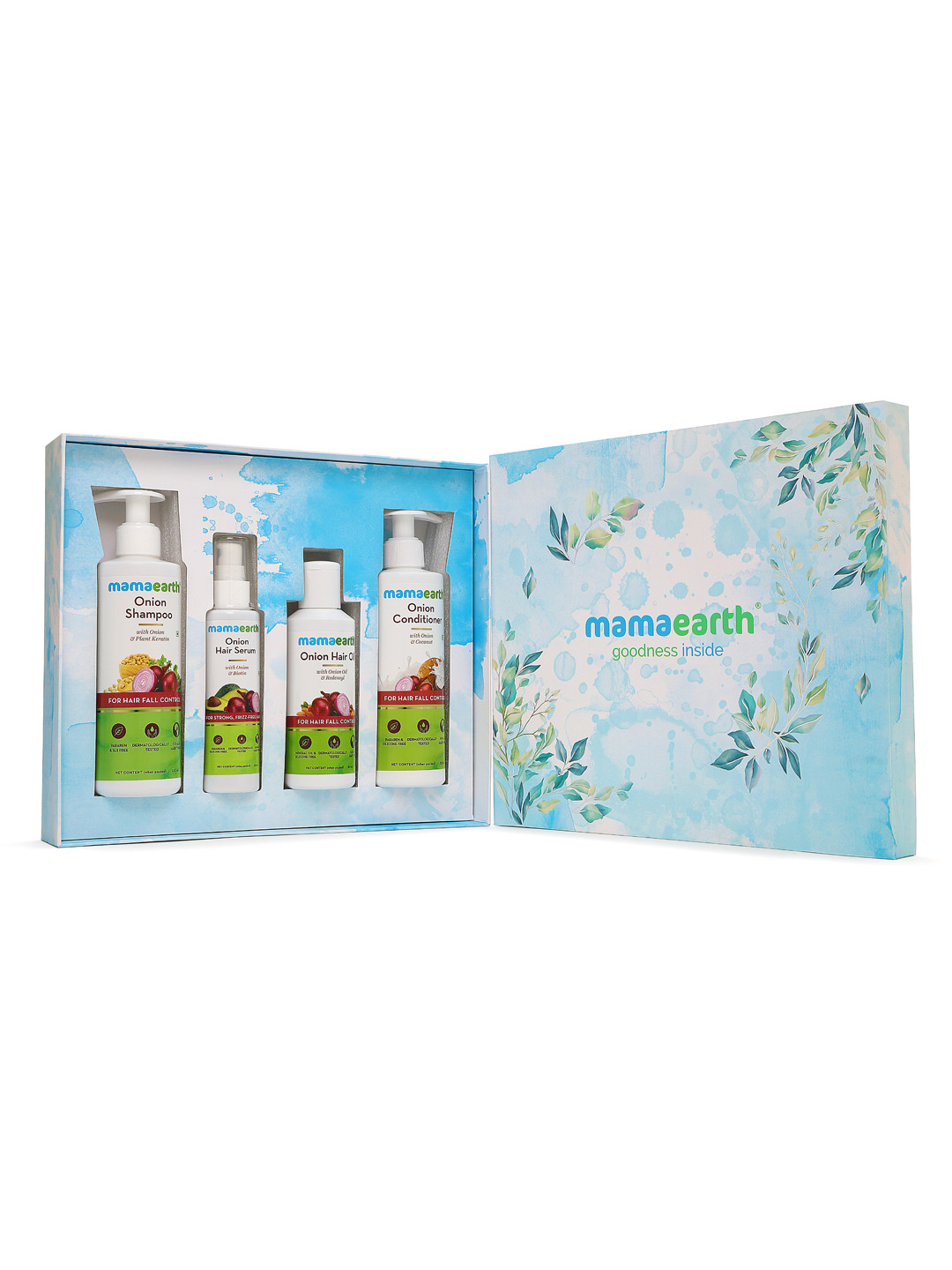 

Mamaearth Set of 4 Anti Hairfall Regimen Kit, Multi