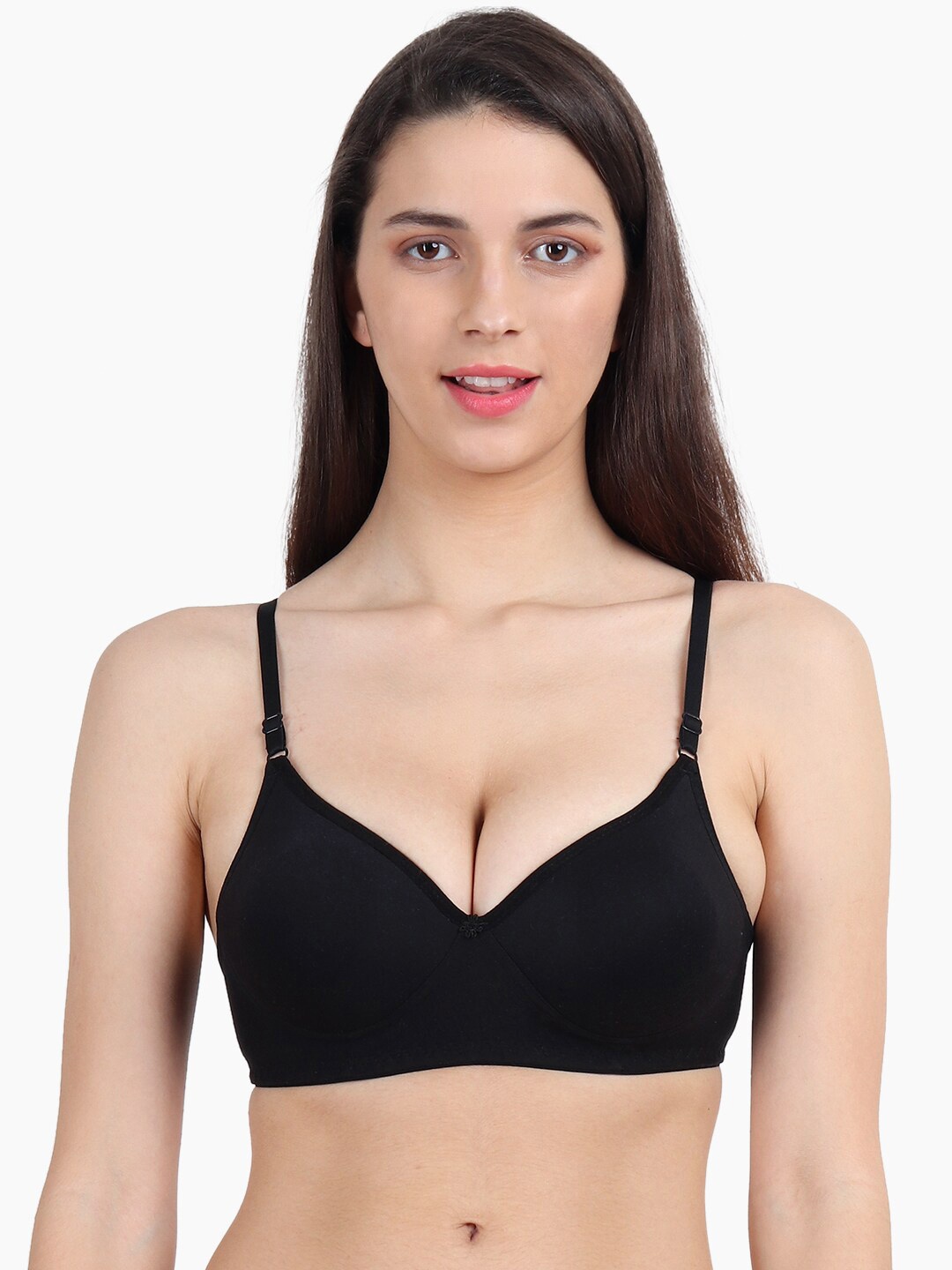 

XOXO Design Black T-shirt Bra Lightly Padded XO-BR-PD402