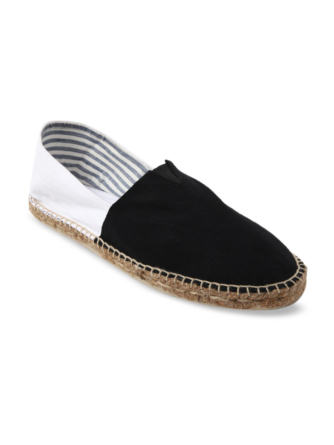 

FOREVER 21 Men Black Colourblocked Espadrilles
