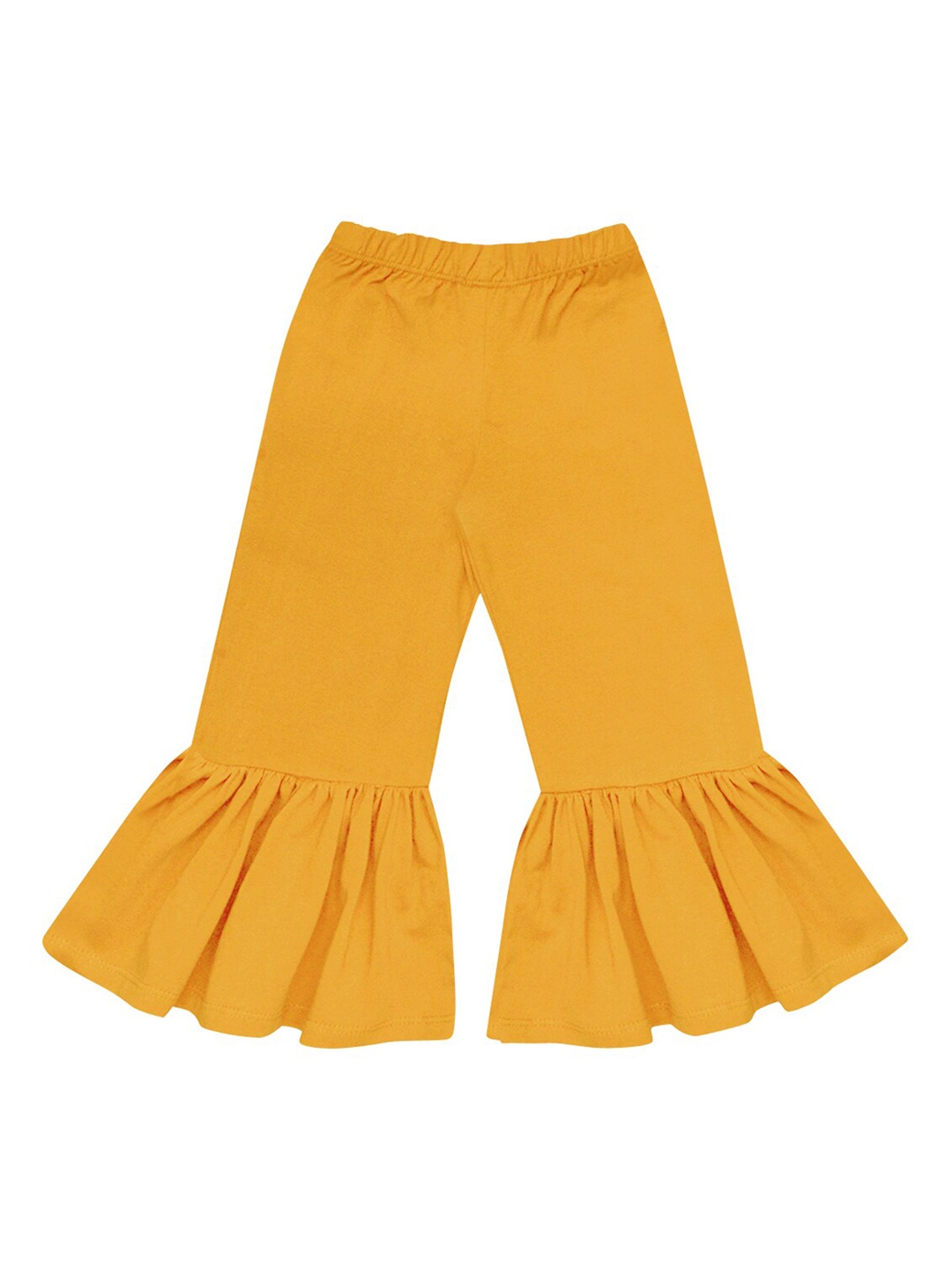 

A T U N Girls Mustard Yellow Cotton Trousers