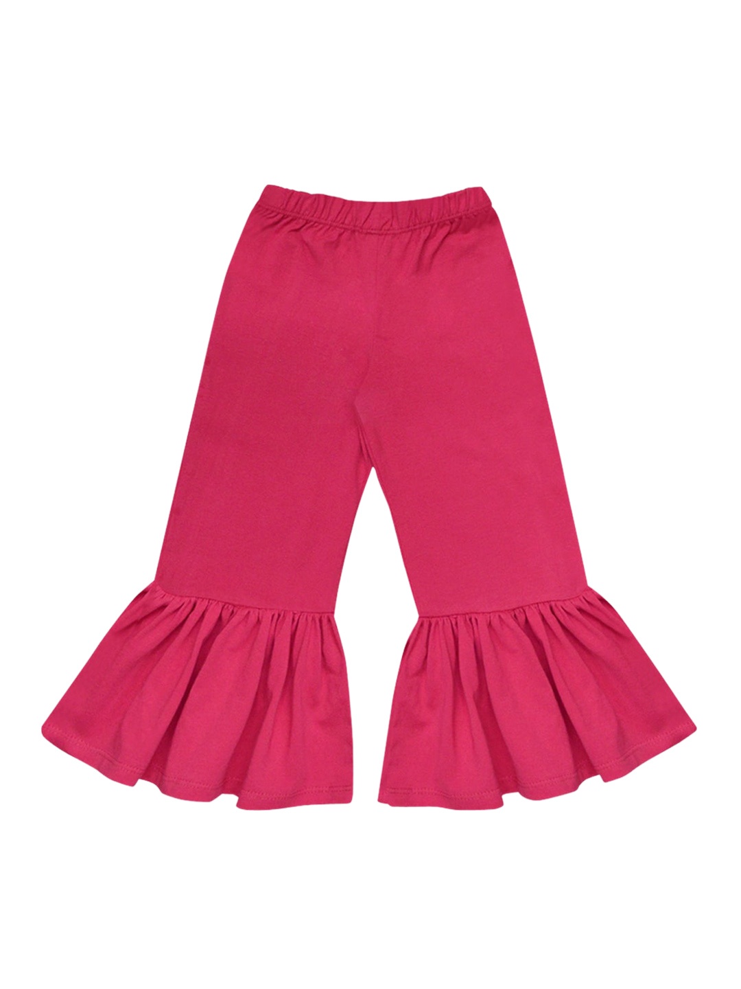 

A T U N Girls Fuchsia Cotton Culottes Trousers