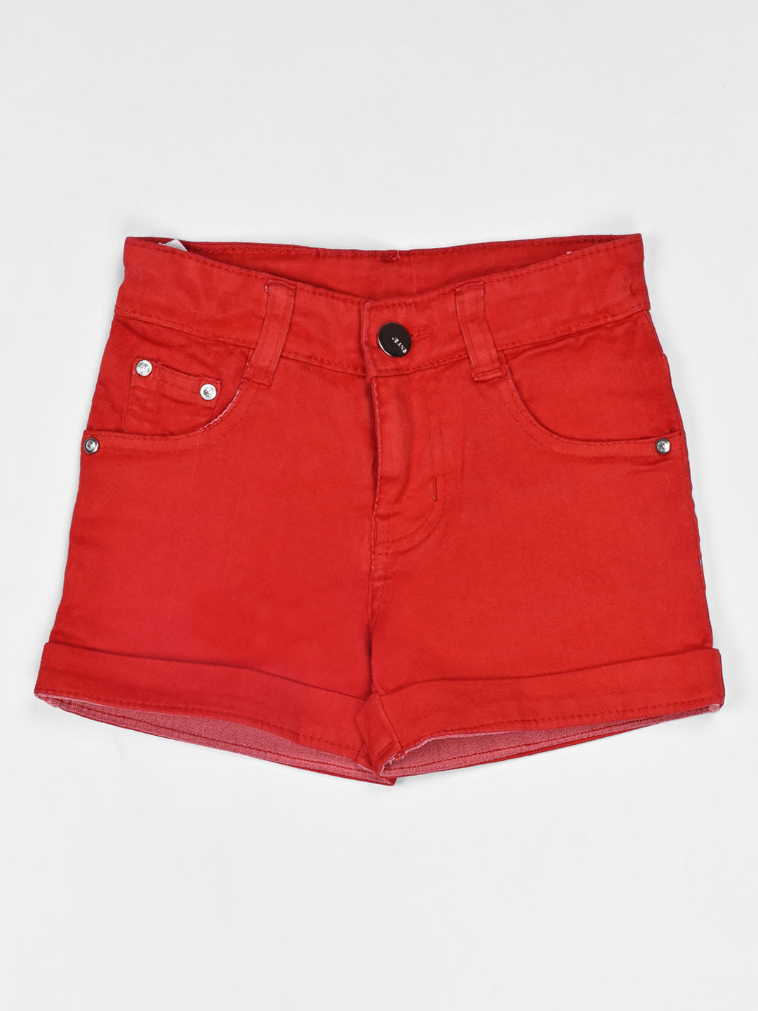 

ZOLA Girls Red Denim Shorts