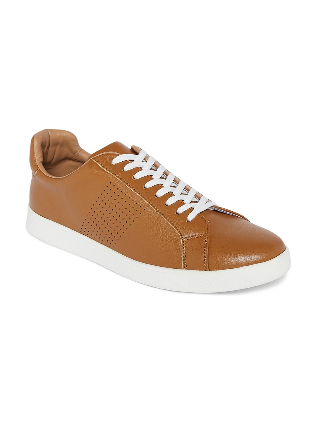 

Ajile by Pantaloons Men Tan Slip-On Sneakers