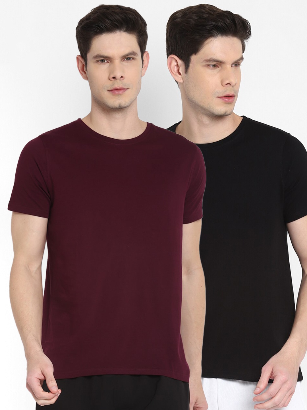 

Appulse Men Set of 2 Multicoloured T-shirt, Multi