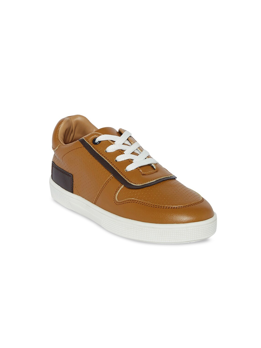 

Pantaloons Junior Boys Brown Colourblocked Sneakers