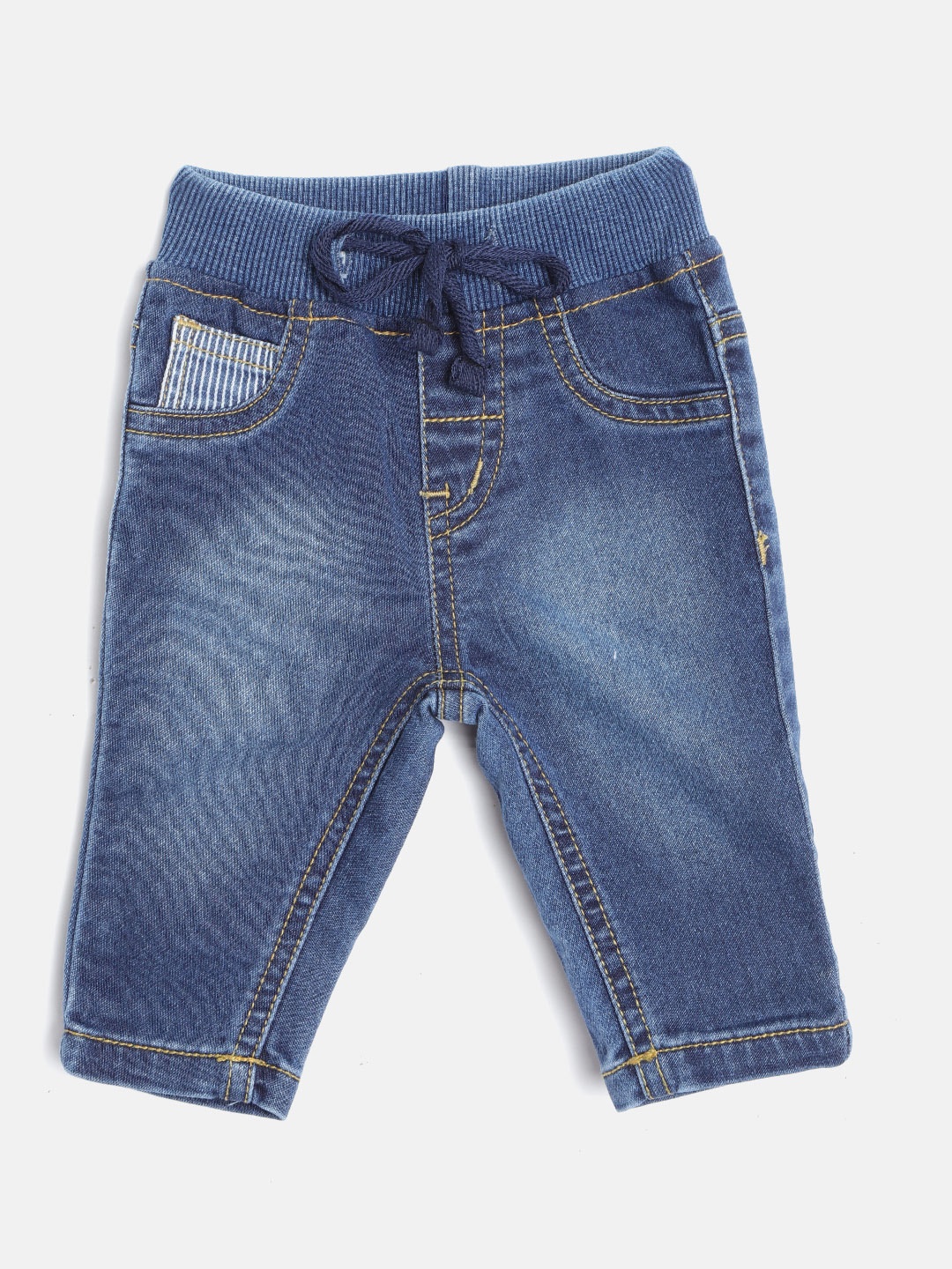 

Gini and Jony Boys Blue Light Fade Mid-Rise Stretchable Jeans