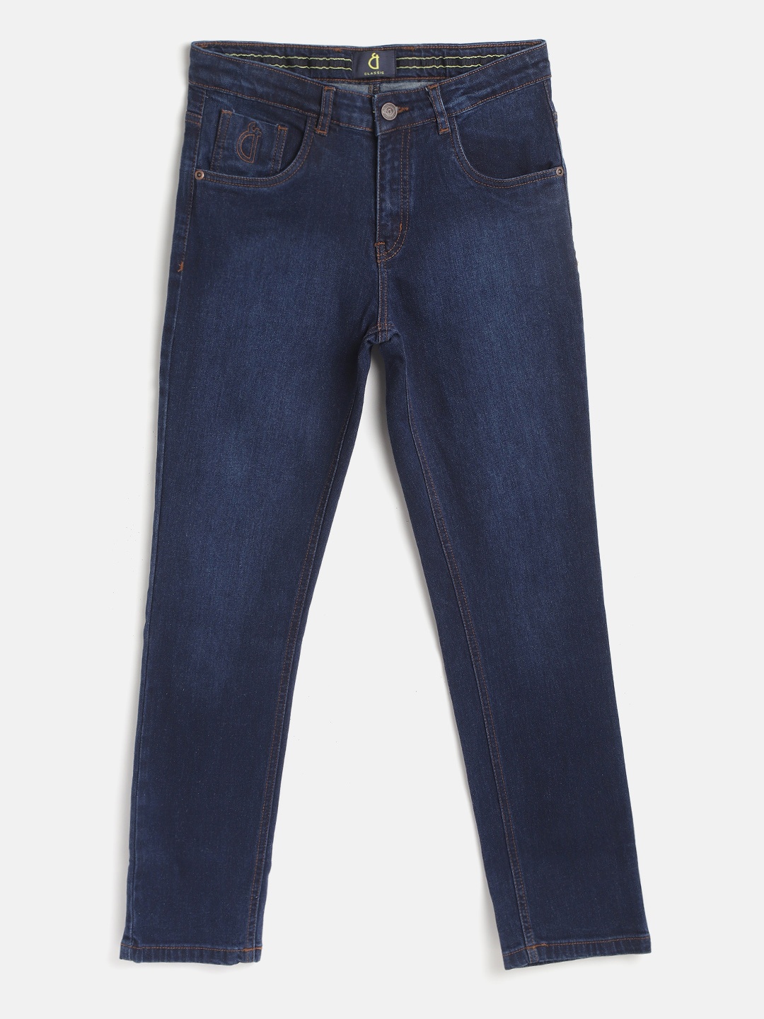 

Gini and Jony Boys Blue Light Fade Mid-Rise Stretchable Jeans