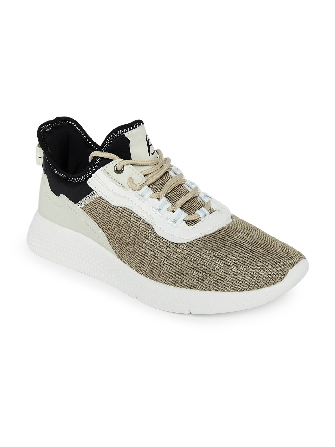 

Ajile by Pantaloons Men Beige Leather Walking Non-Marking Shoes