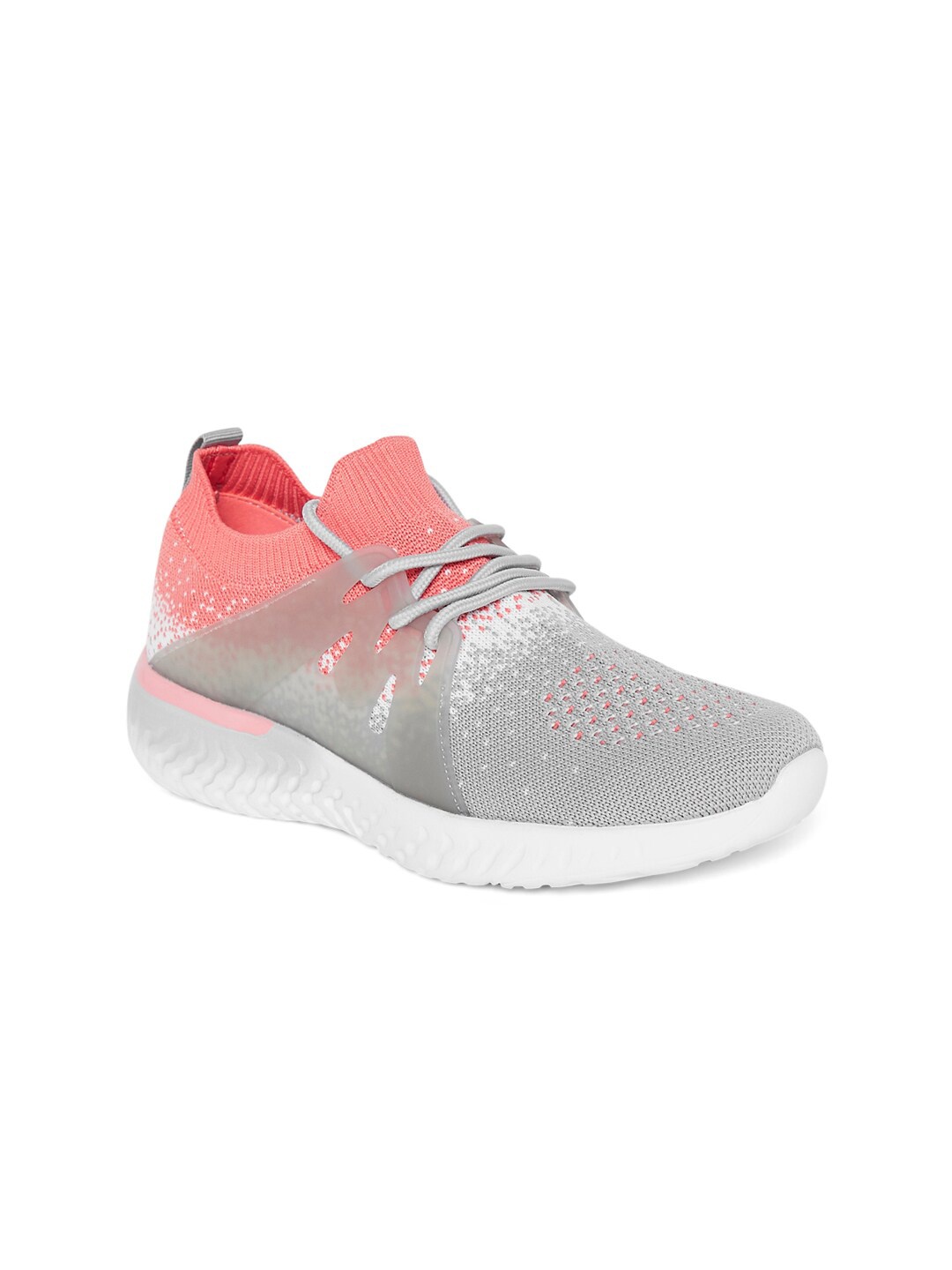 

Forever Glam by Pantaloons Women Grey Textile Regular Walking Shoes