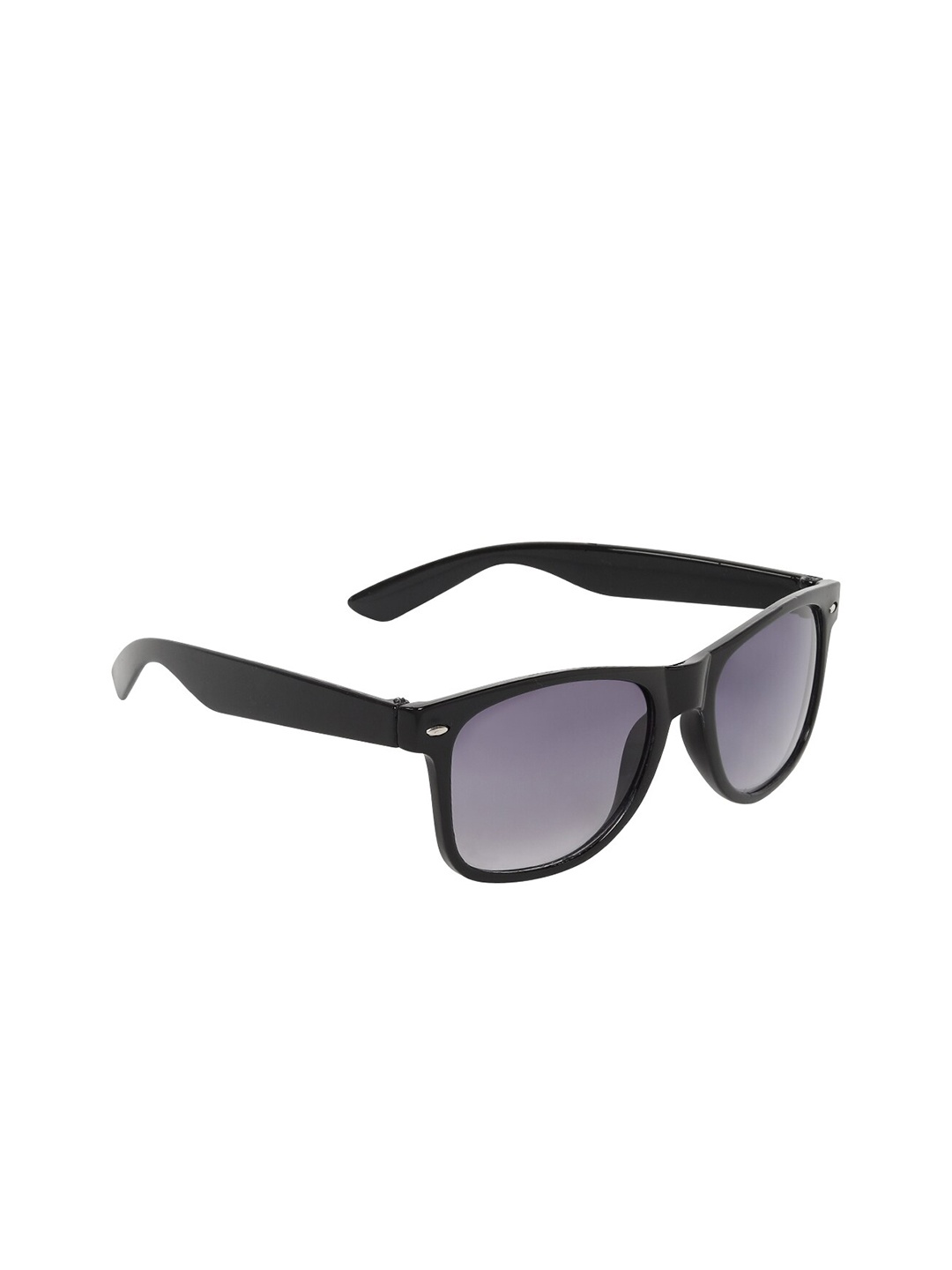 

SCAGLIA Unisex Purple Lens & Black Wayfarer Sunglasses UV Protected Lens KC_LIGHT_PUR_SCG