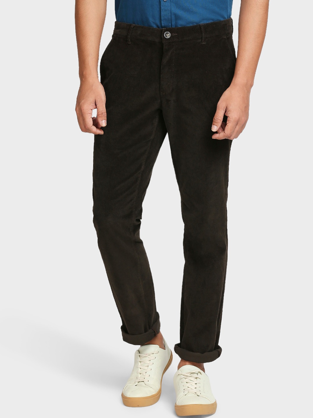 

ColorPlus Men Green Trousers