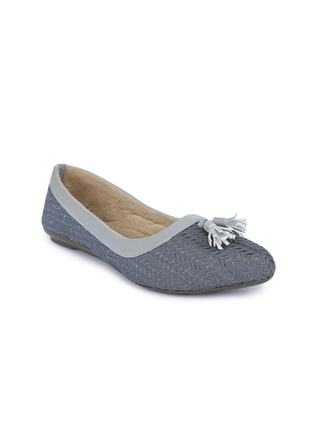 

SAPATOS Women Grey Ballerinas with Tassels