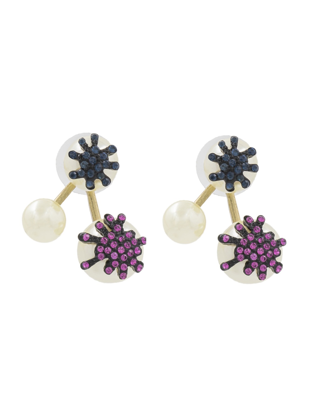 

Bellofox Multicoloured Contemporary Studs, Multi