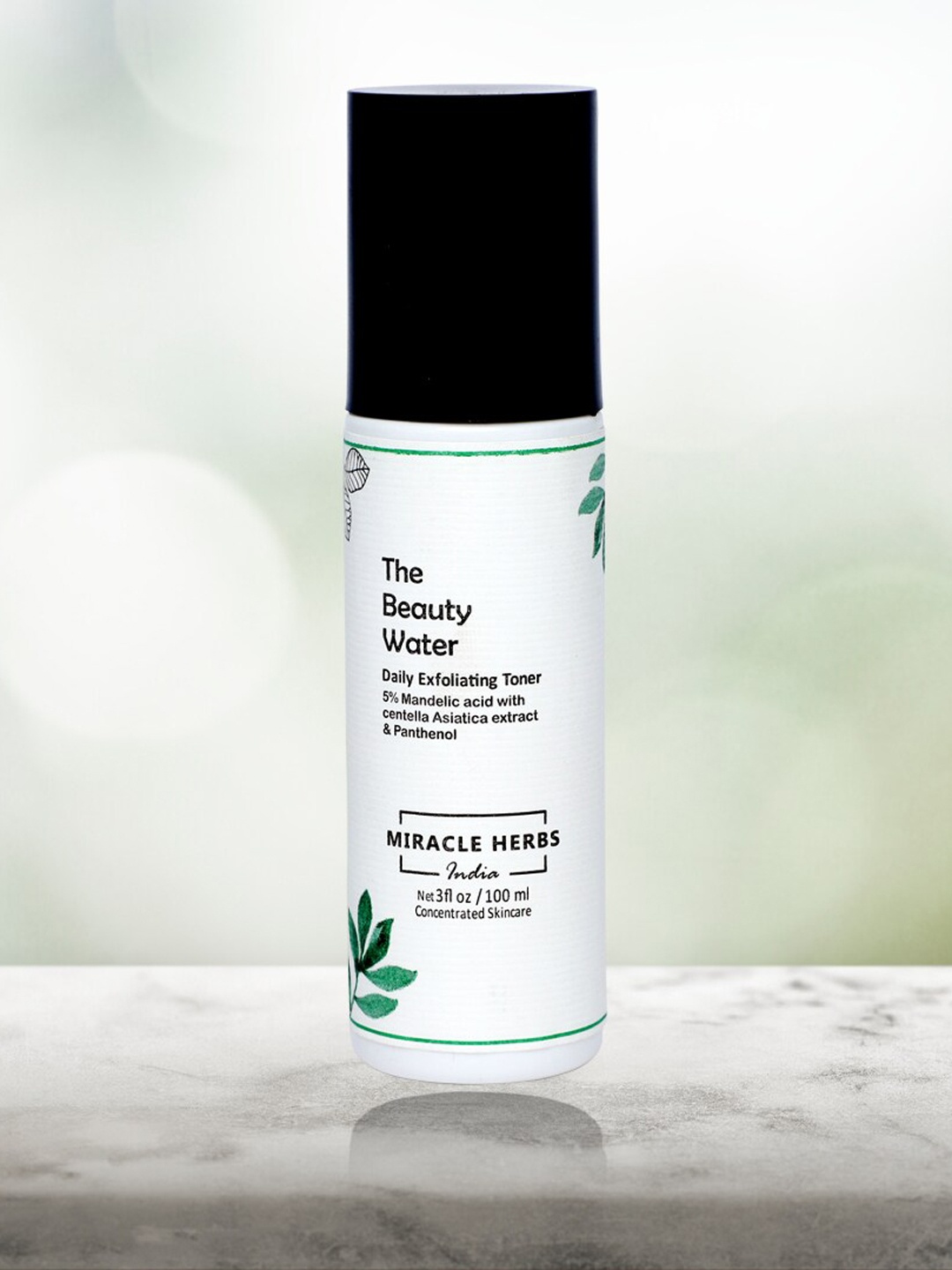 

MIRACLE HERBS THE BEAUTY WATER Daily Exfoliating Face Toner, White
