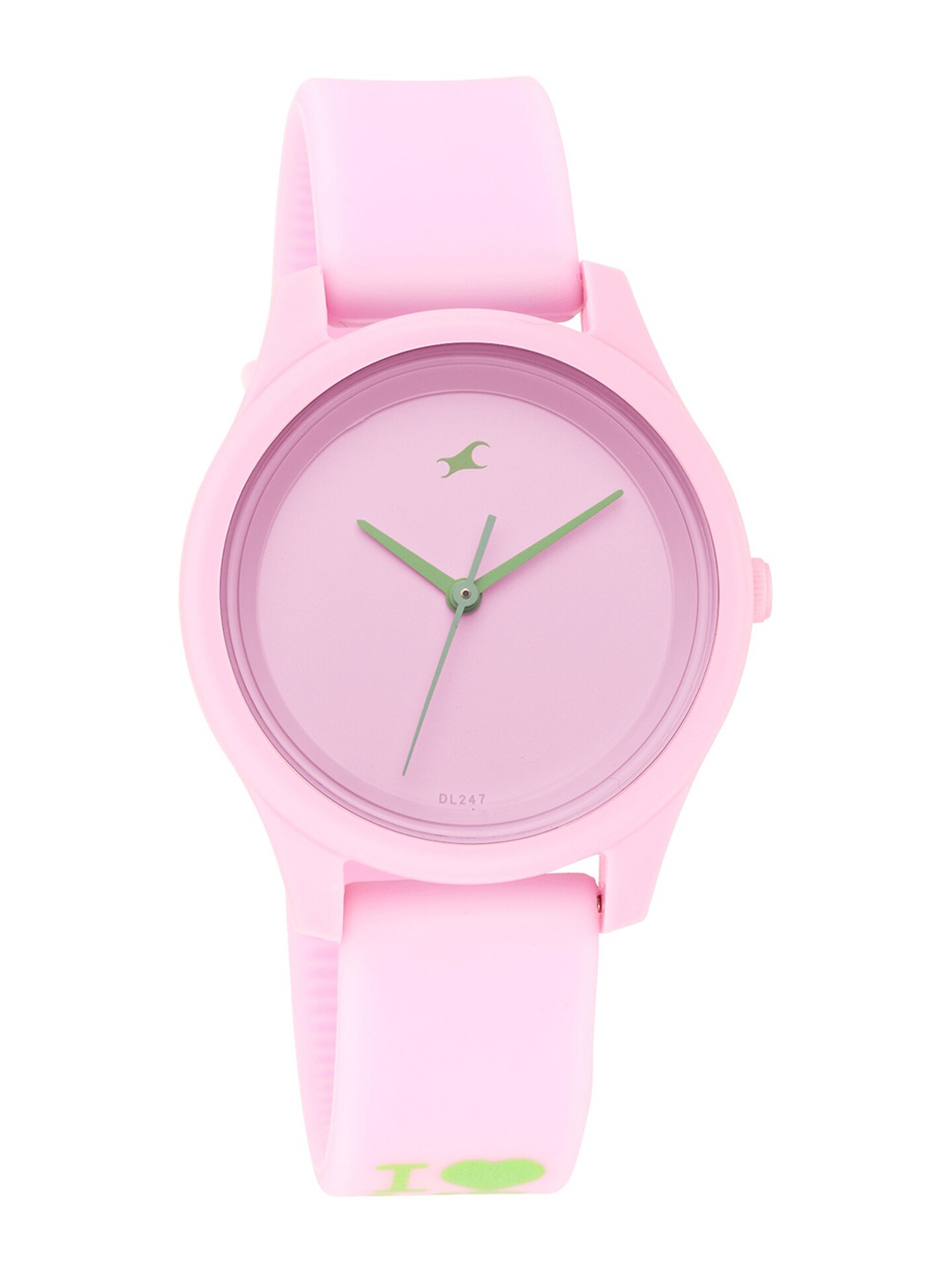 

Fastrack Unisex Pink Dial & Pink Straps Analogue Watch 68023PP05W