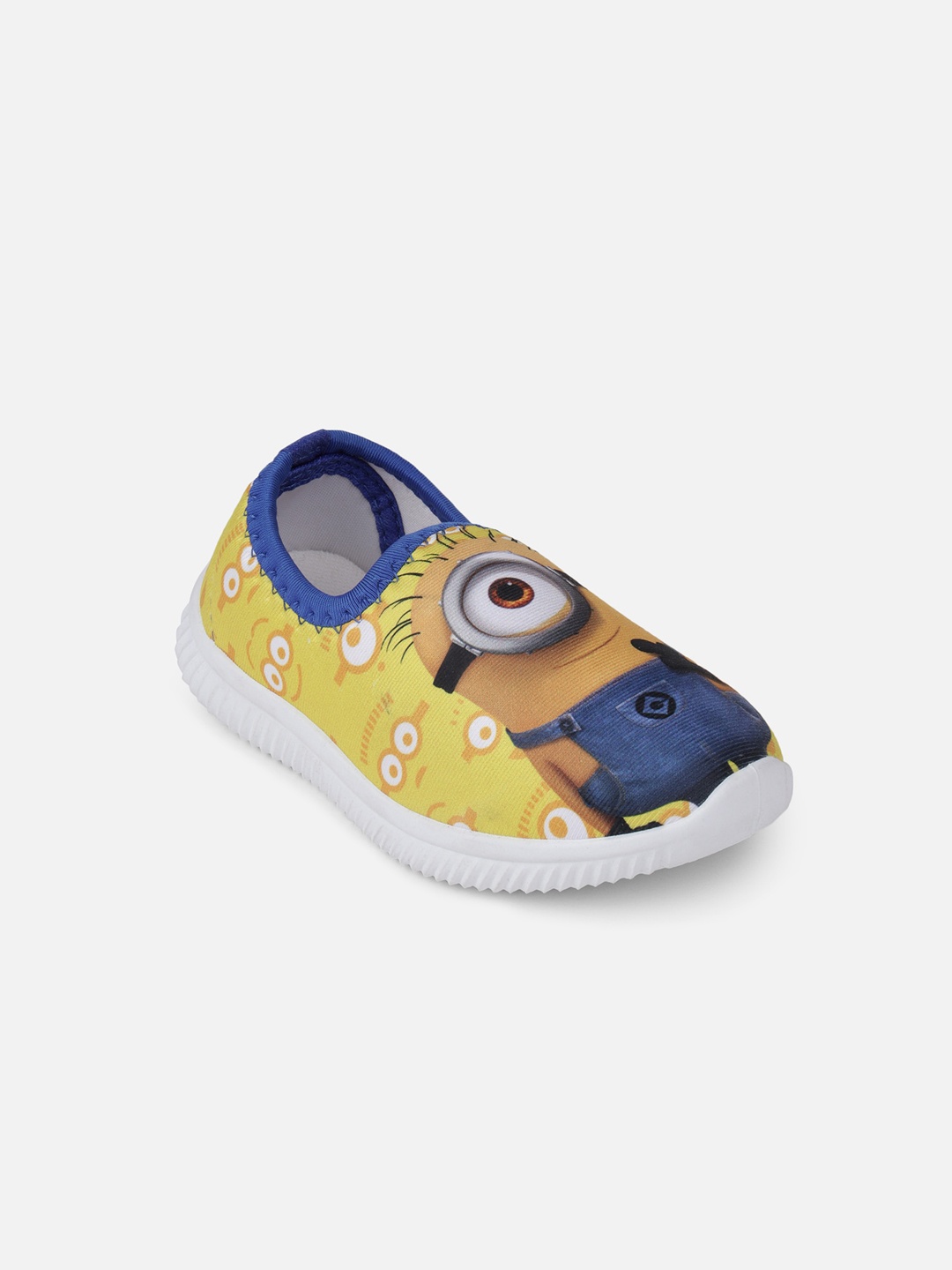 

Kids Ville Boys Yellow Minions Printed Slip-On Sneakers