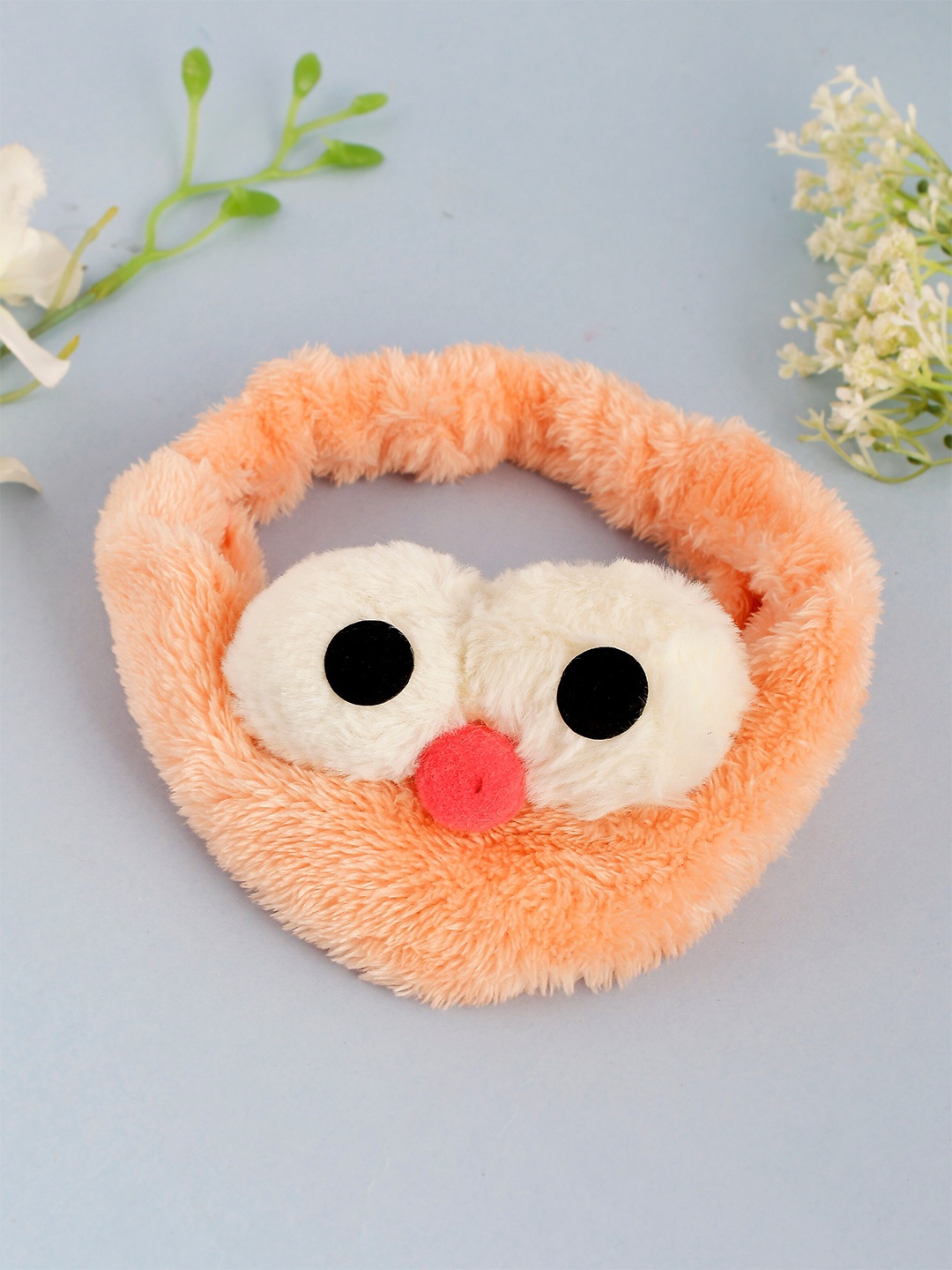 

Silvermerc Designs Girls Orange & Black Fur Hairband