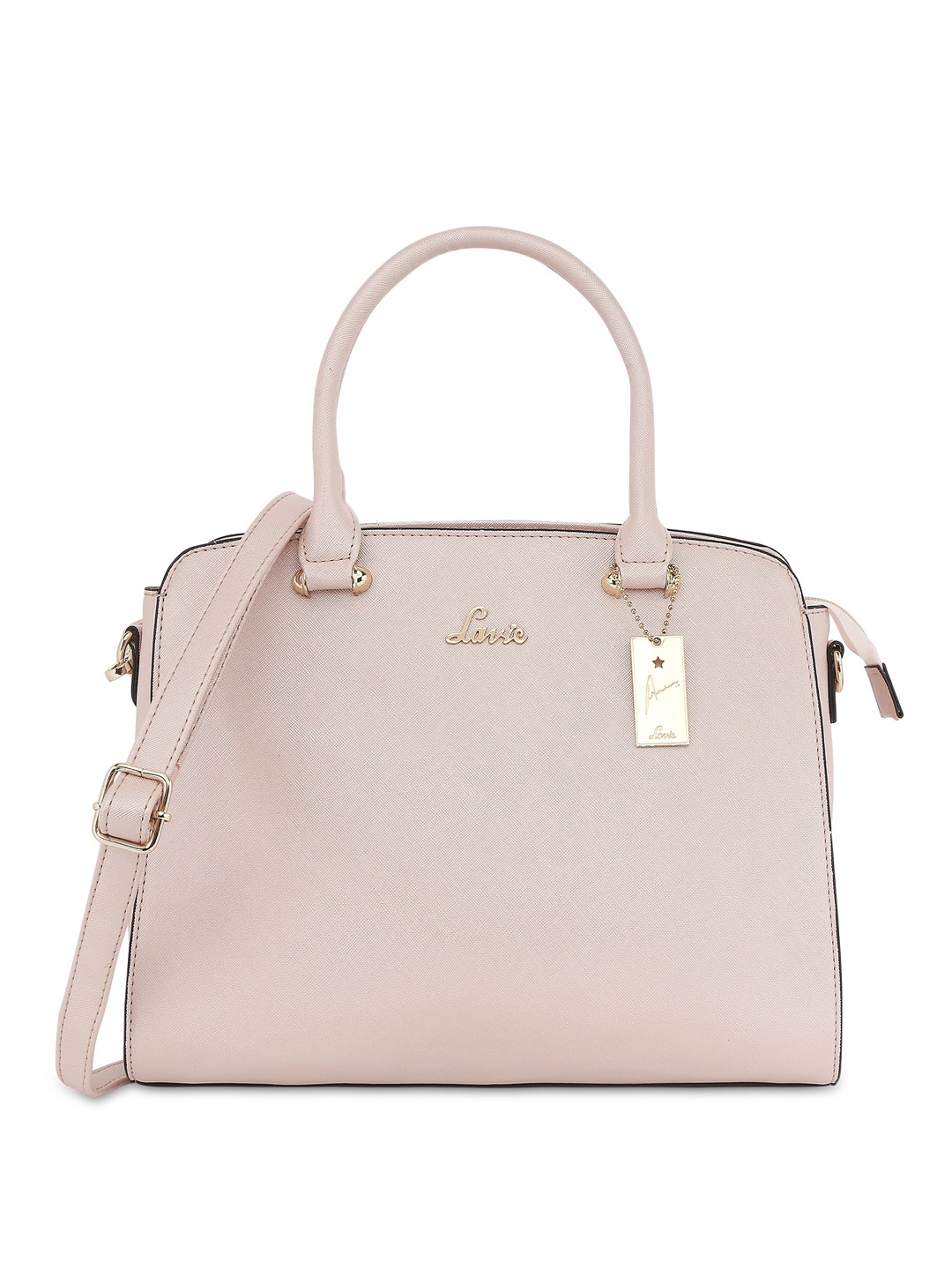 

Lavie Pink Solid Shoulder Bag