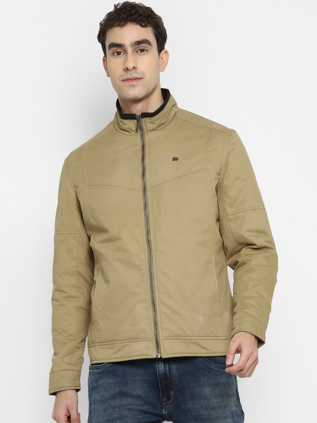 

Red Chief Men Khaki Water Resistant Padded Jacket