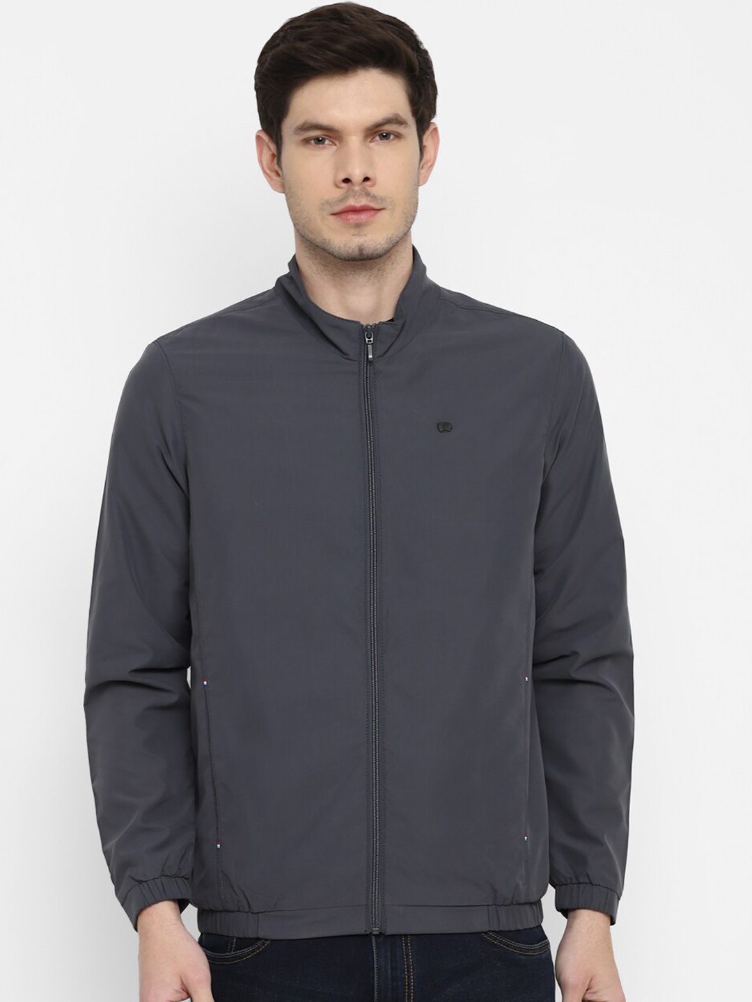 

Red Chief Men Grey Water Resistant Sporty Jacket