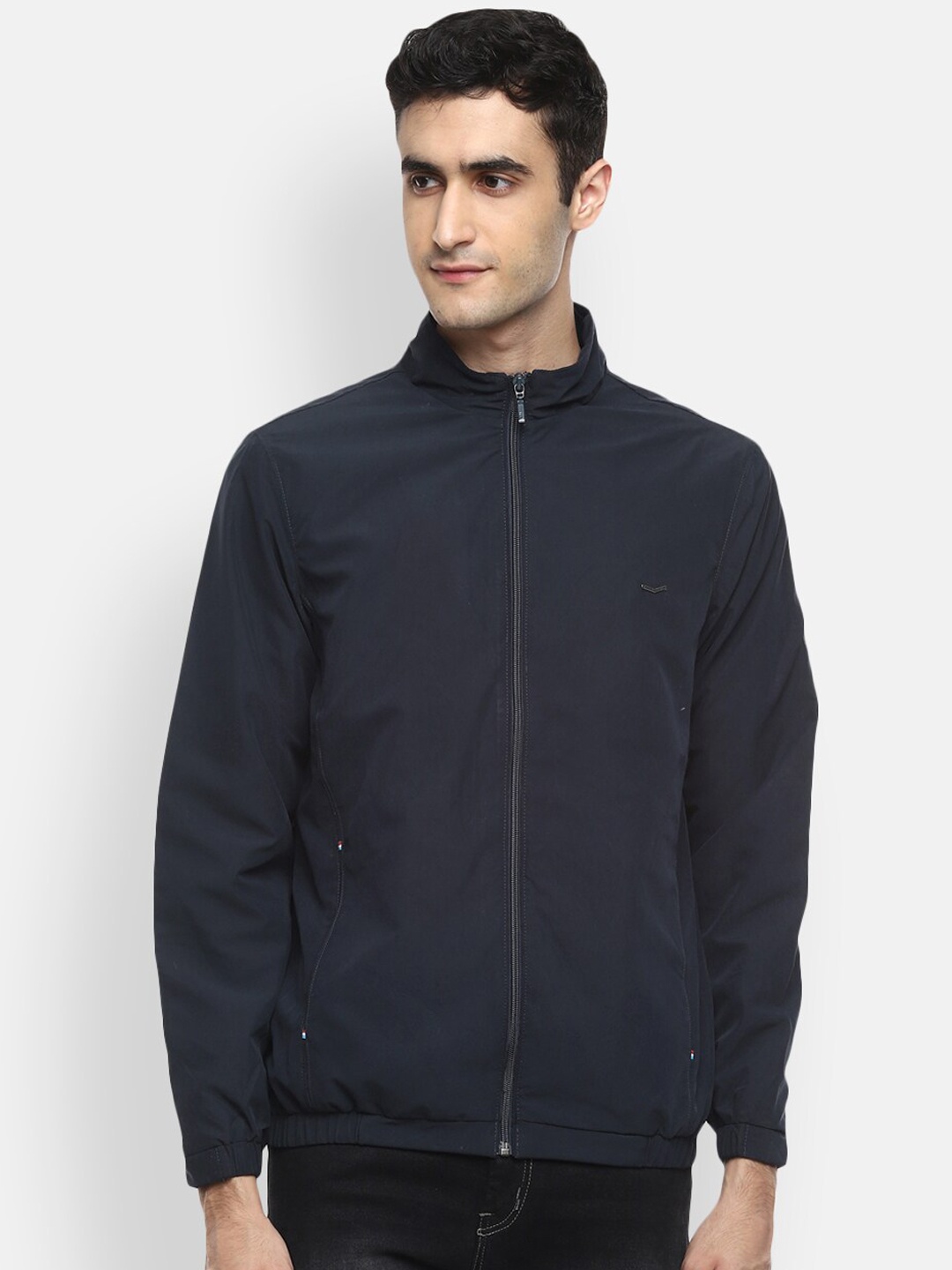 

Red Chief Men Navy Blue Water Resistant Padded Jacket