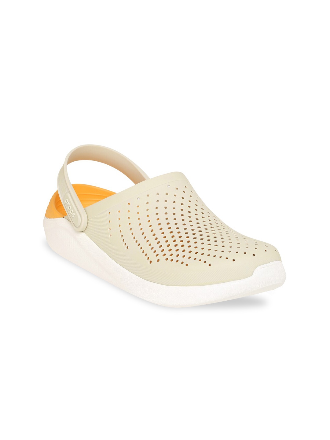 

Crocs Unisex Beige & Orange LightRide Clogs
