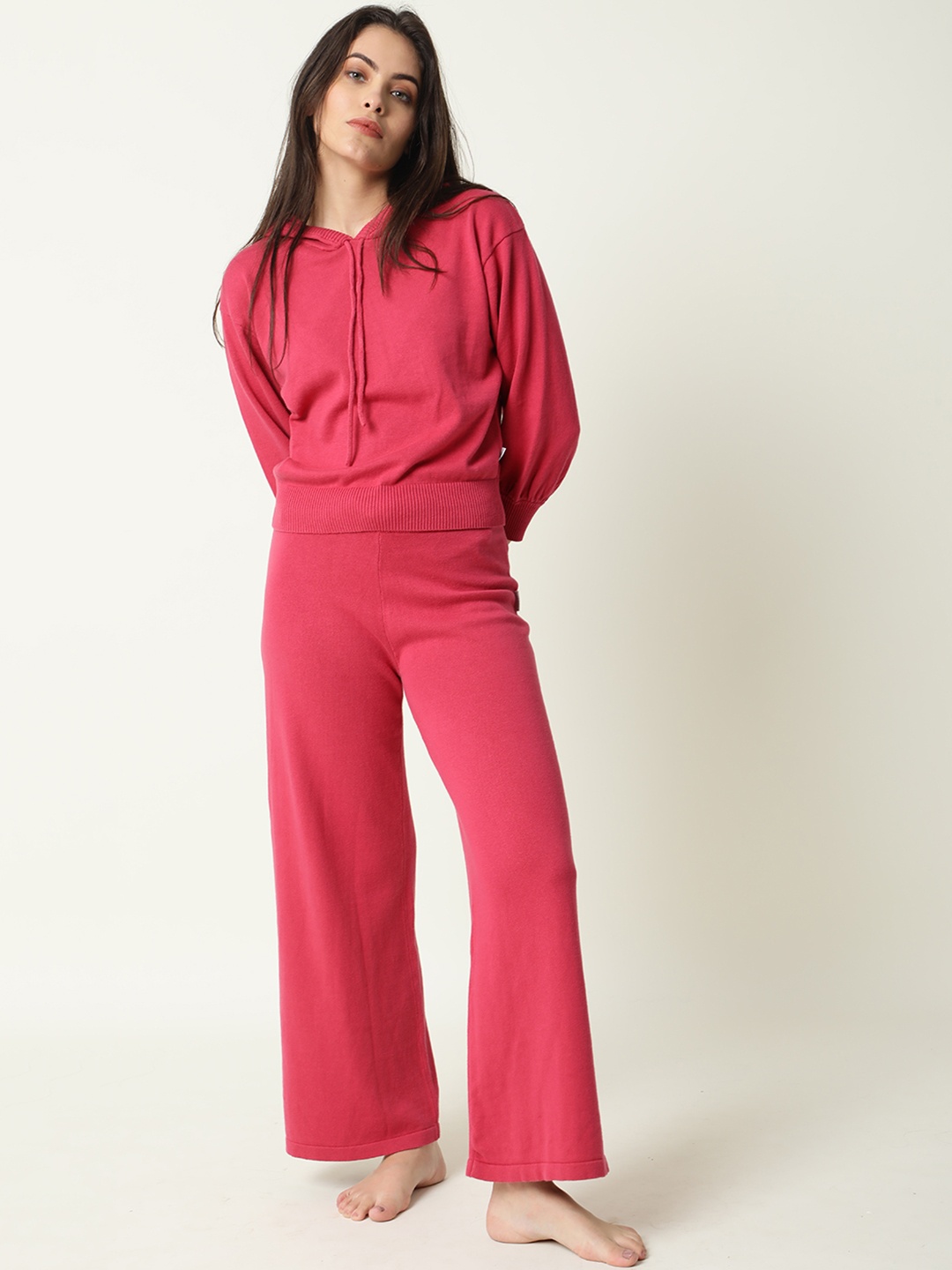 

RAREISM Women Lavender-Coloured Solid Track Suit