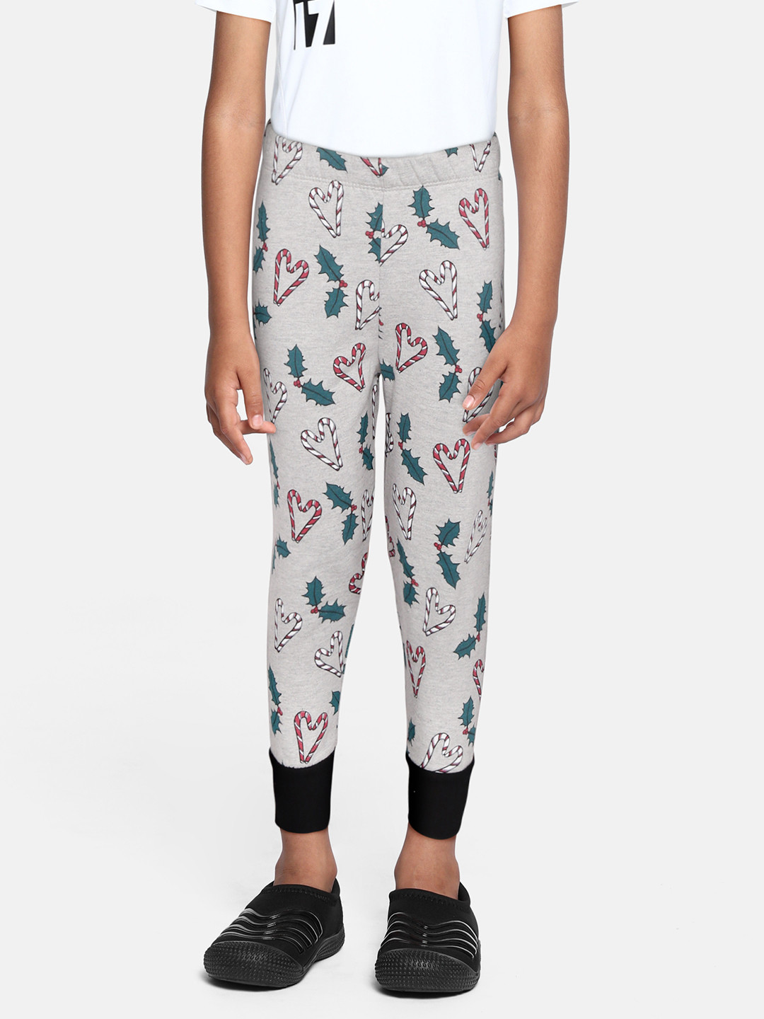 

CrayonFlakes Boys Grey Party Print Joggers
