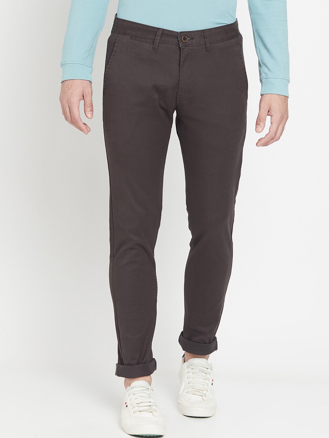 

Octave Men Brown Trousers