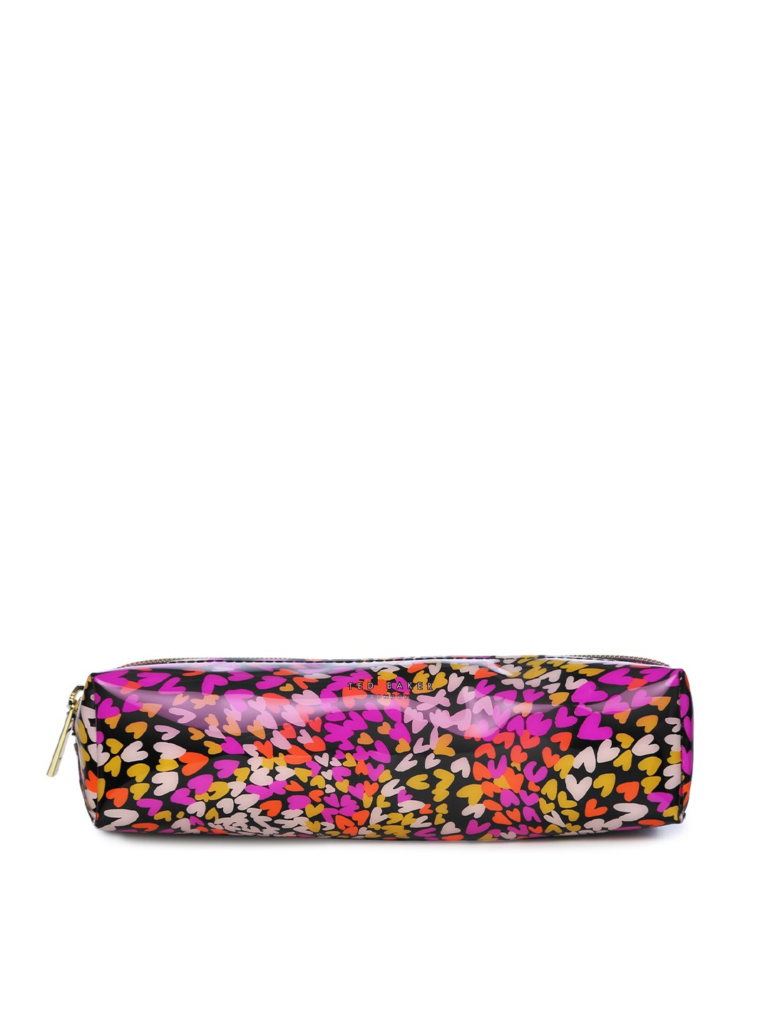 

Ted Baker Women Black & Multicoloured Abstract Printed Wallet